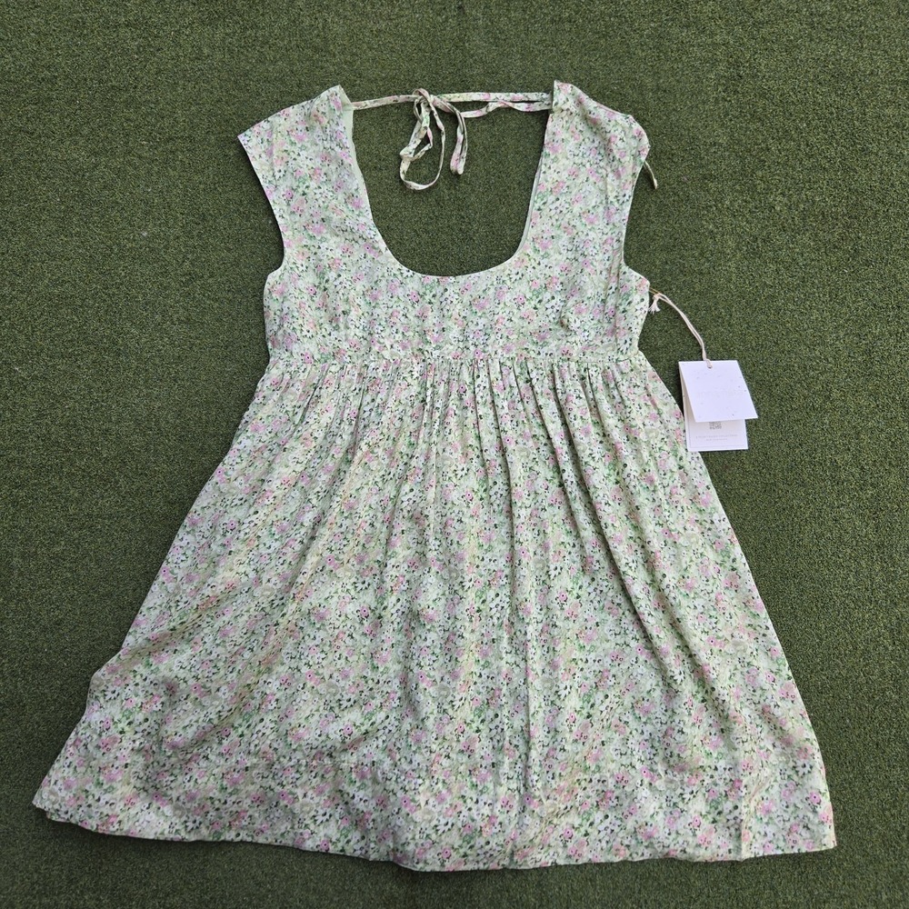 Anna Nata Mini Dress Women's Small Floral